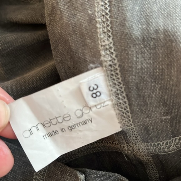 Annette Gortz linen blend pull on pants 38 - Picture 8 of 10